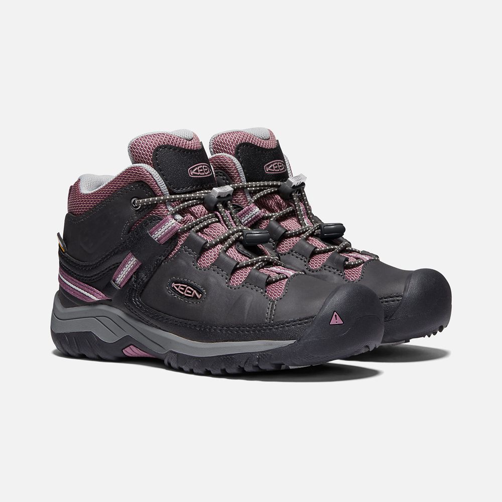 Keen Outdoor Bot Çocuk Siyah - Targhee Waterproof - Türkiye JYWD29160